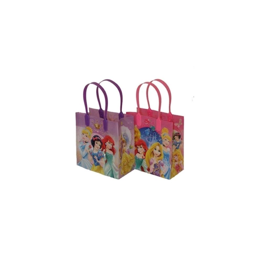 72 Wholesale Small Princess Plastic Gift Bag