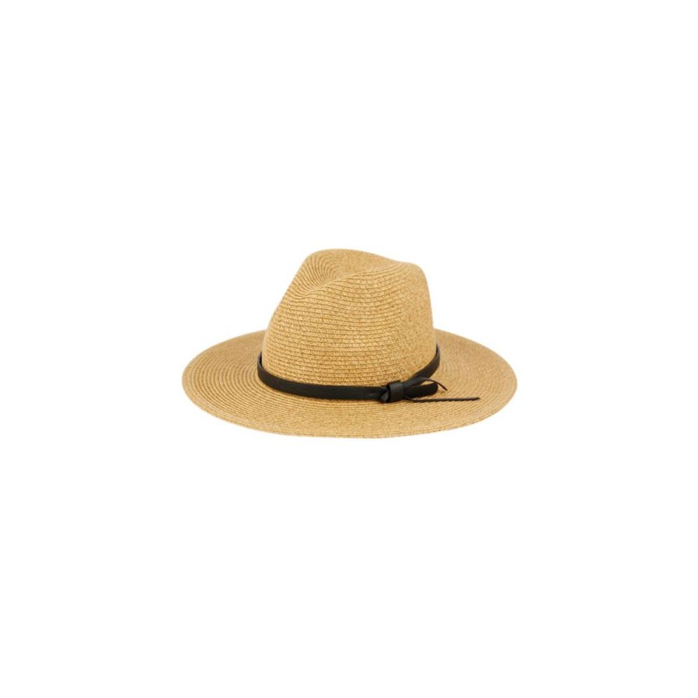 12 Wholesale Braid Straw Panama Hats With Leather Band