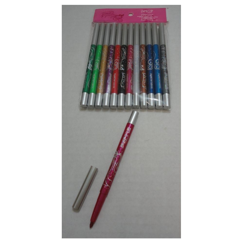 72 Pieces of Colored Eyeliner Pencil