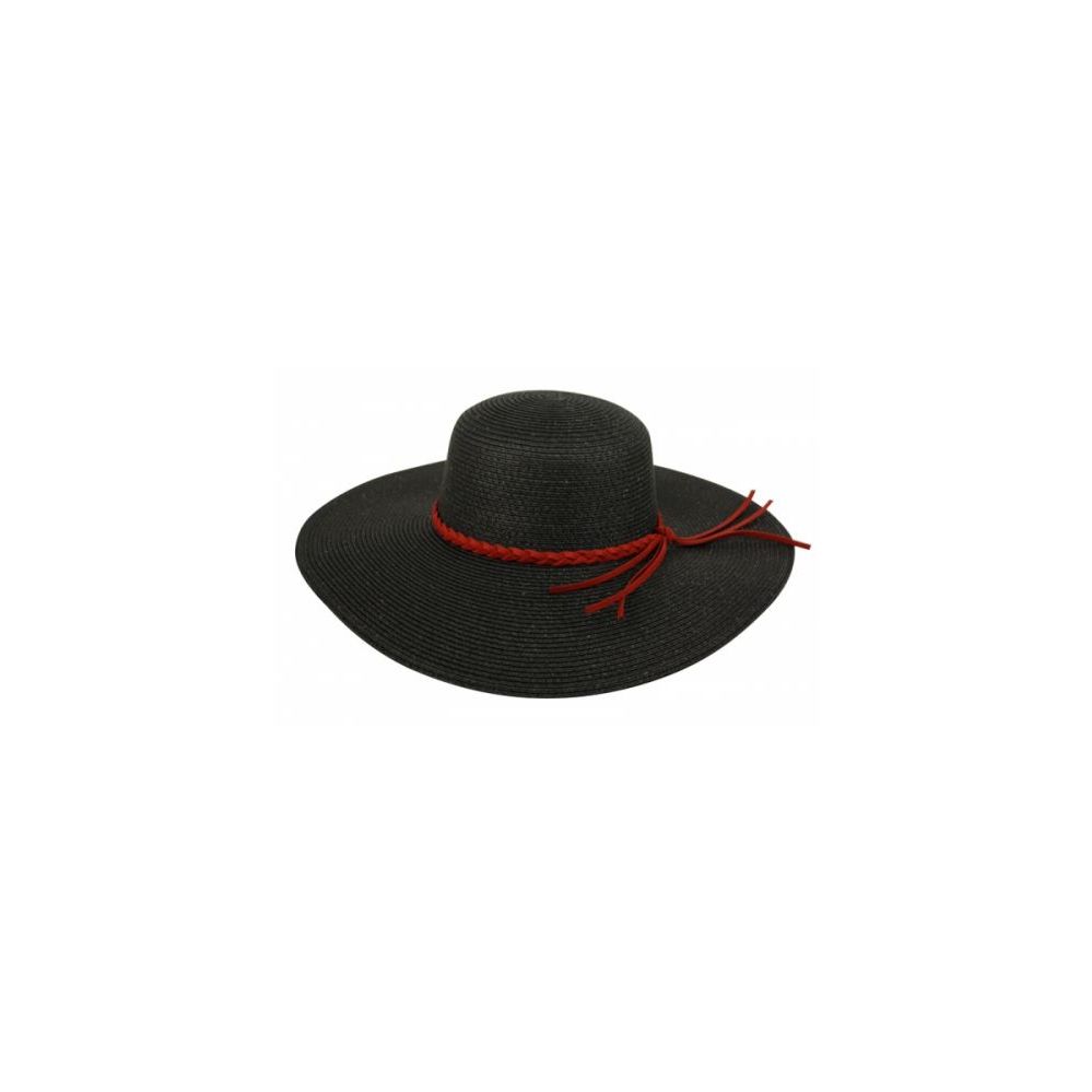 12 Wholesale Braid Straw Floppy Hats With Braid Band