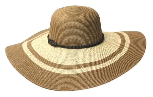 12 Wholesale Wide Brim Straw Braid Floppy Hats