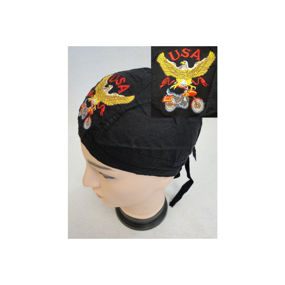72 Wholesale Embroidered Skull Cap 