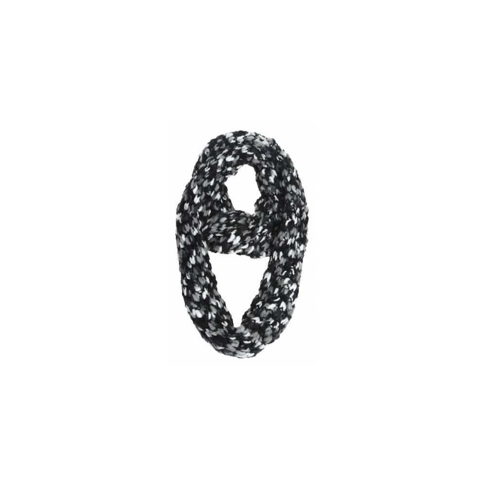 24 Pieces of Mixed Color Knit Infinity Scarf