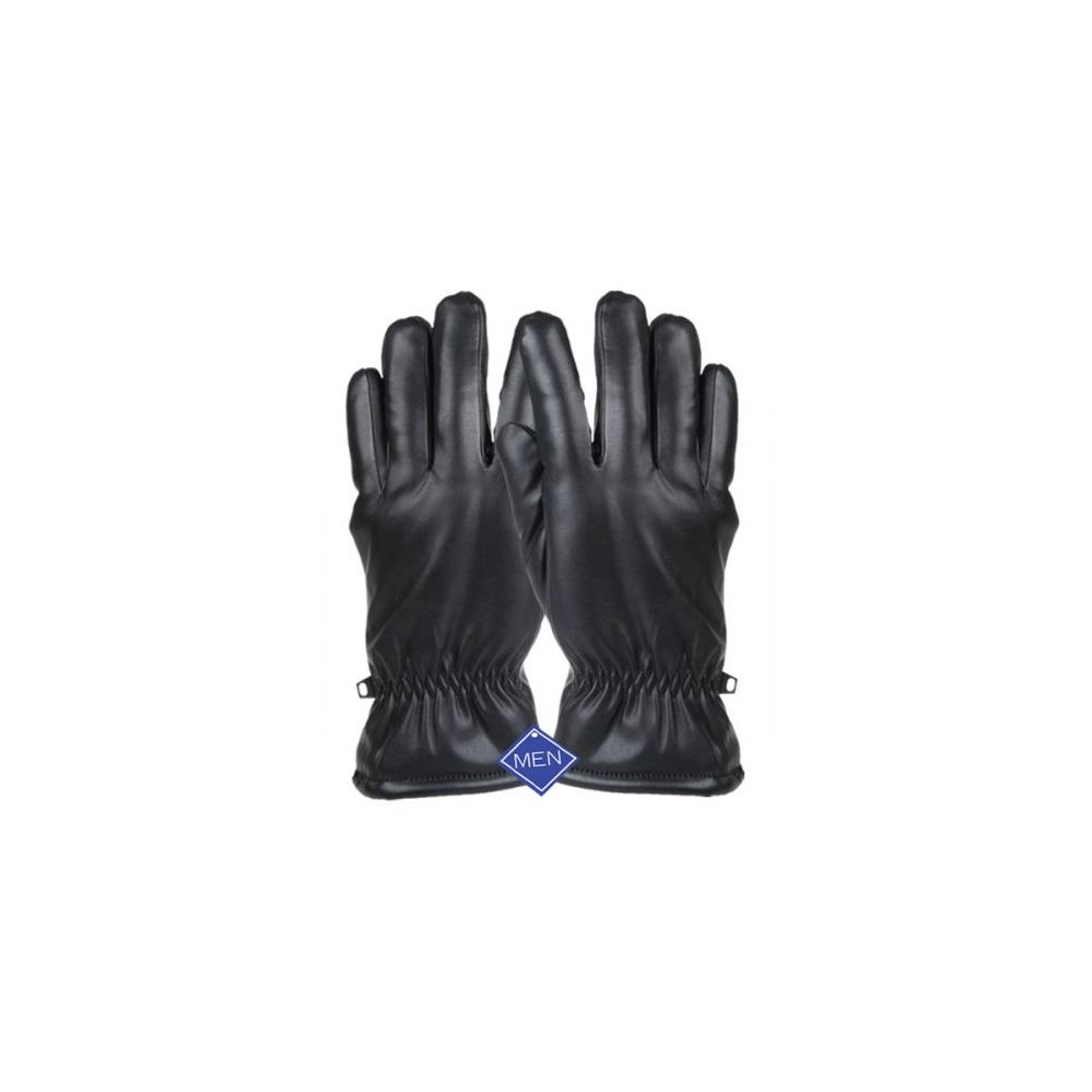 12 Pairs of Men's Faux Leather Glove