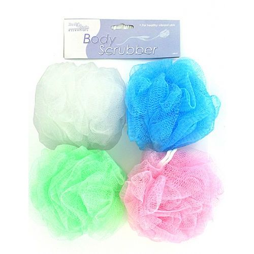 72 Pieces of Body Scrubber (assorted Colors)