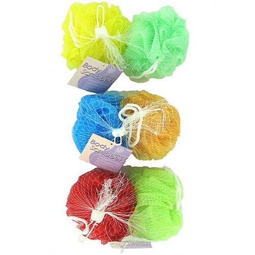 72 Pieces of Mesh Body Scrubbers