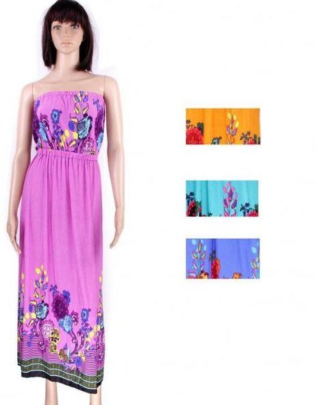 48 Pieces of Womens Fashion Sun Dresses Assorted Colors And Sizes Summer Dresses