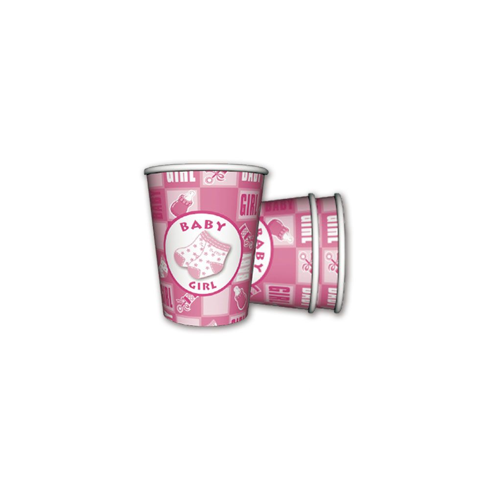 96 Pieces of 9oz/8 Count Paper Cup Girl