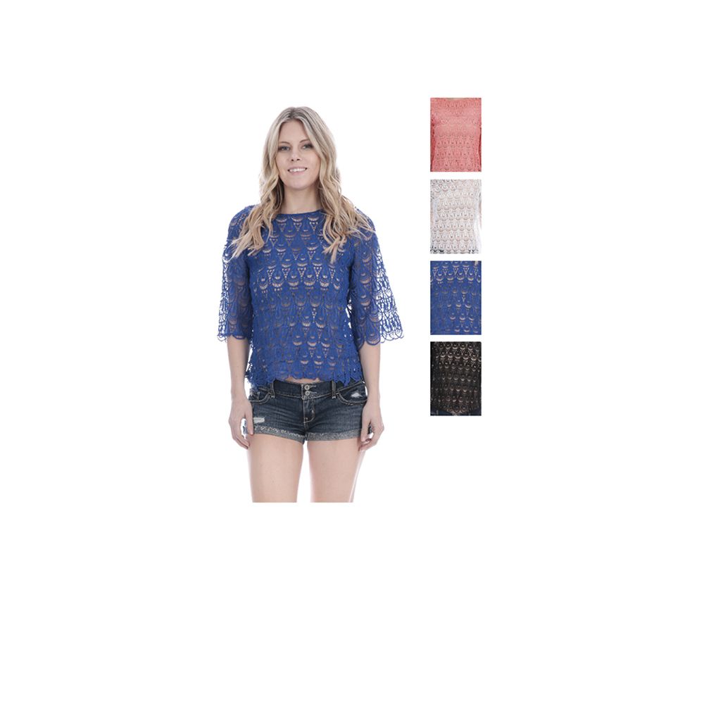 60 Pieces of Ladies Fashion Crochet Tops