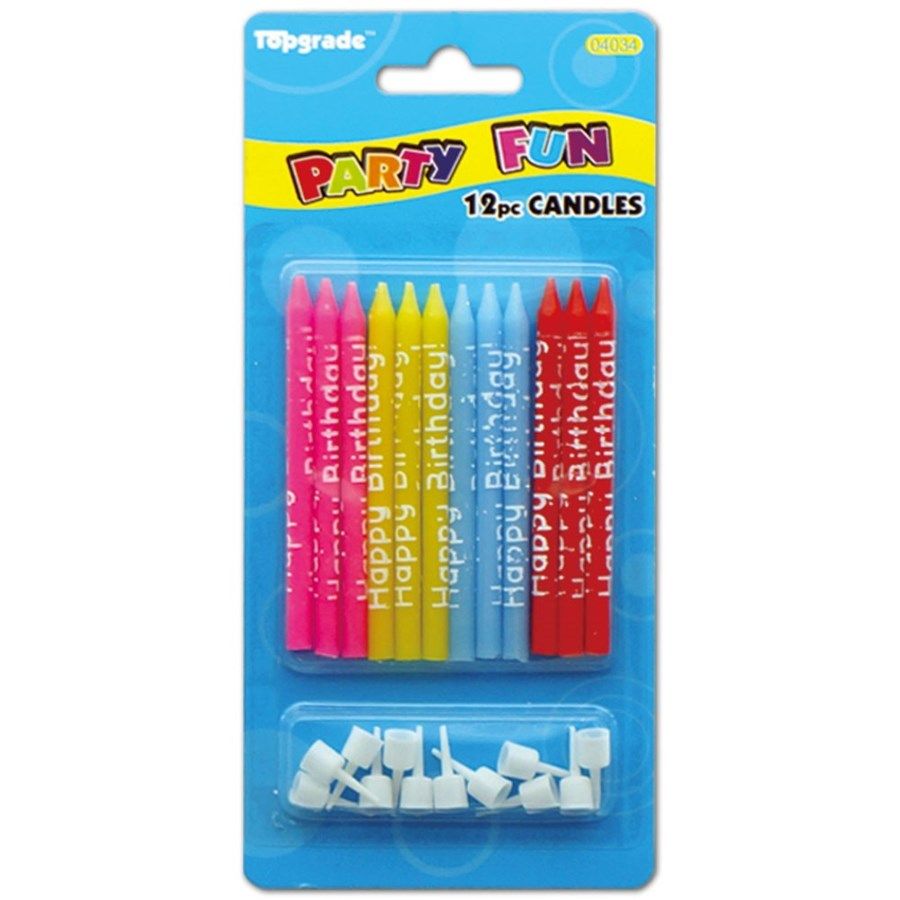96 Pieces Twelve Count Birthday Candles - Birthday Candles