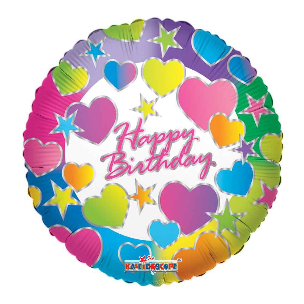 125 Wholesale 2-Side "happy Birthday" Balloon