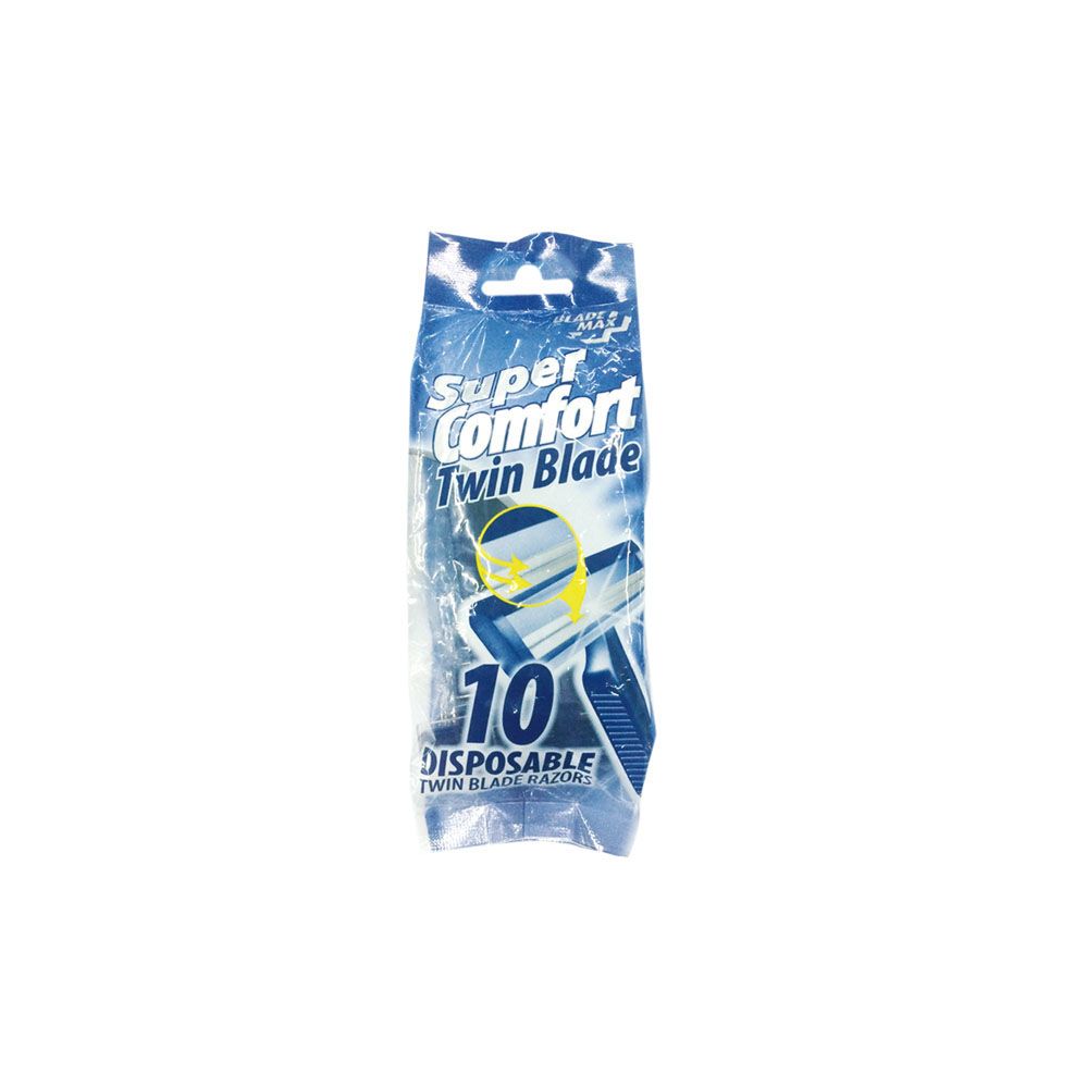 72 Pieces of 10 Count 2-Blade Men Razor