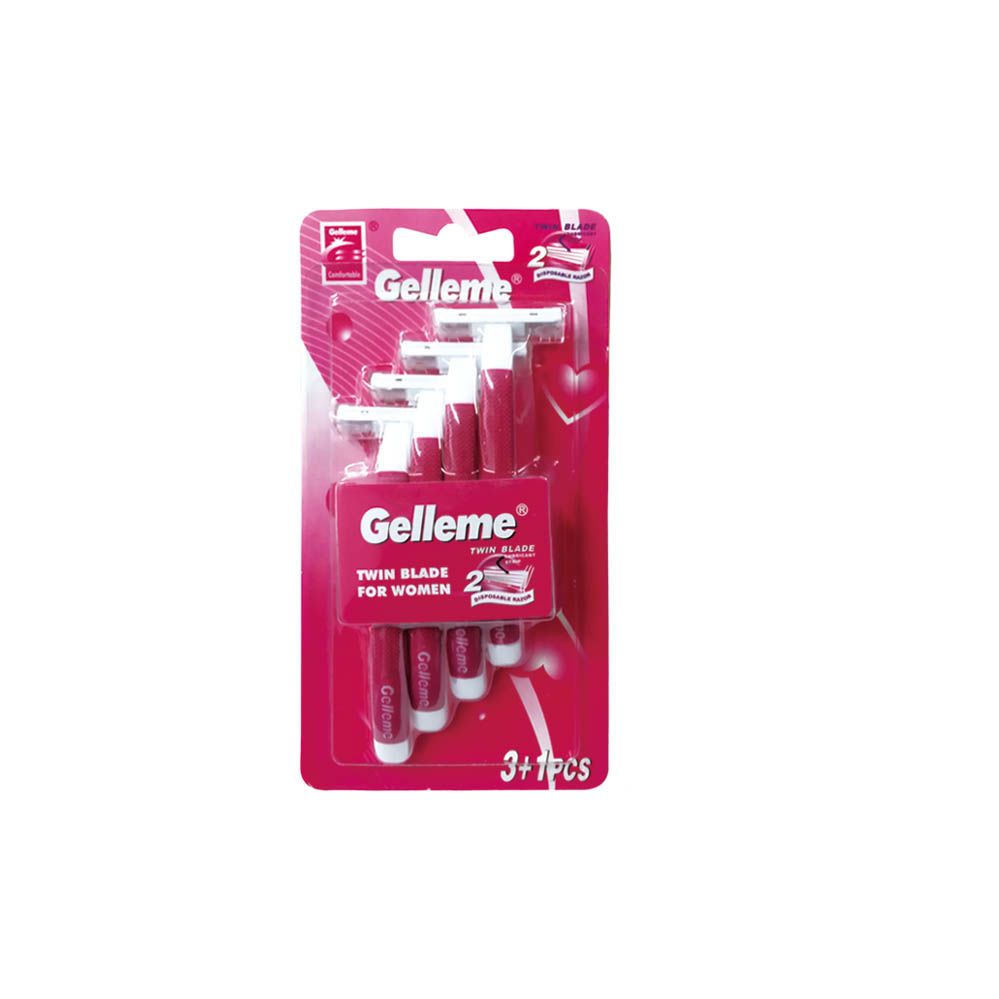 72 Pieces of 4 Count T 2-Blade Lady Razor 