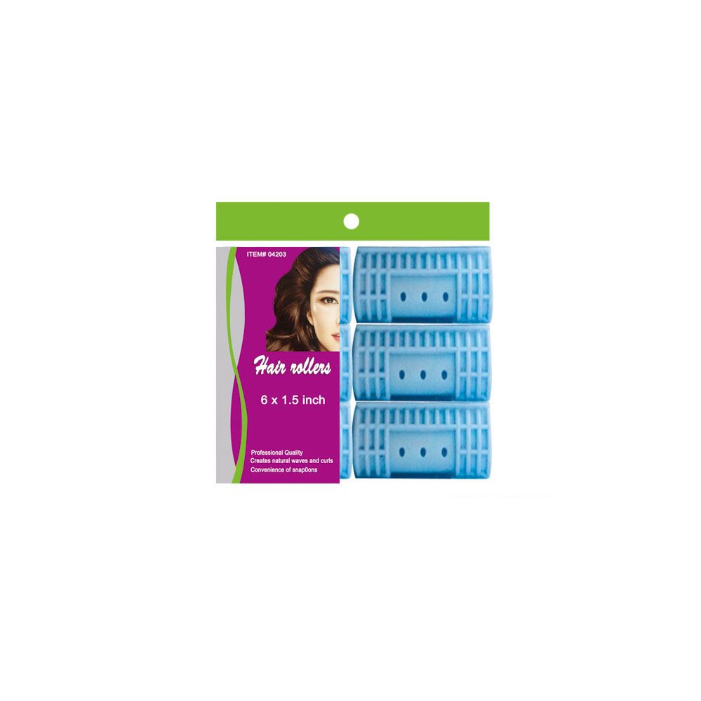 96 Pieces of Six Count Hair Roller