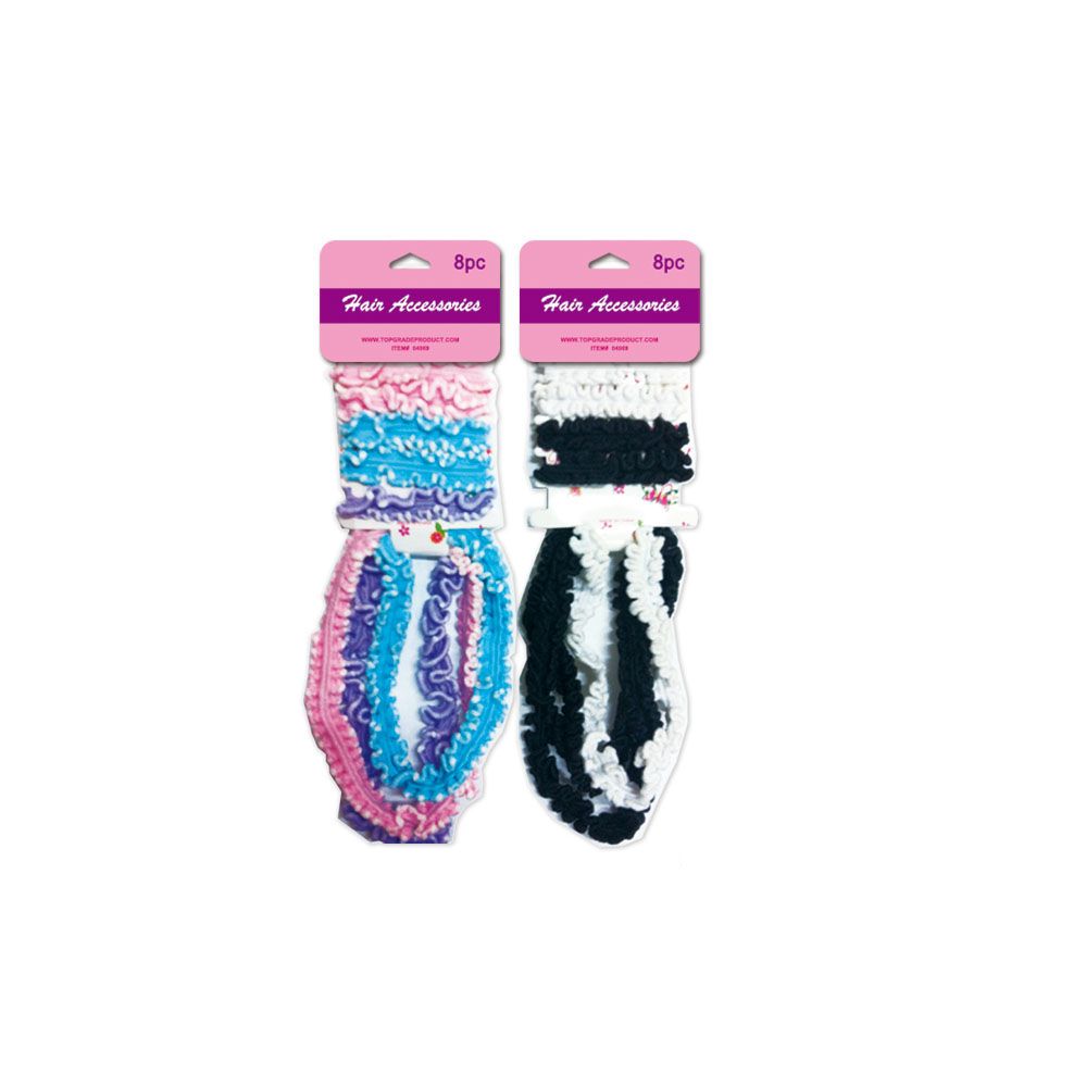 96 Wholesale 10 Piece Hair Band