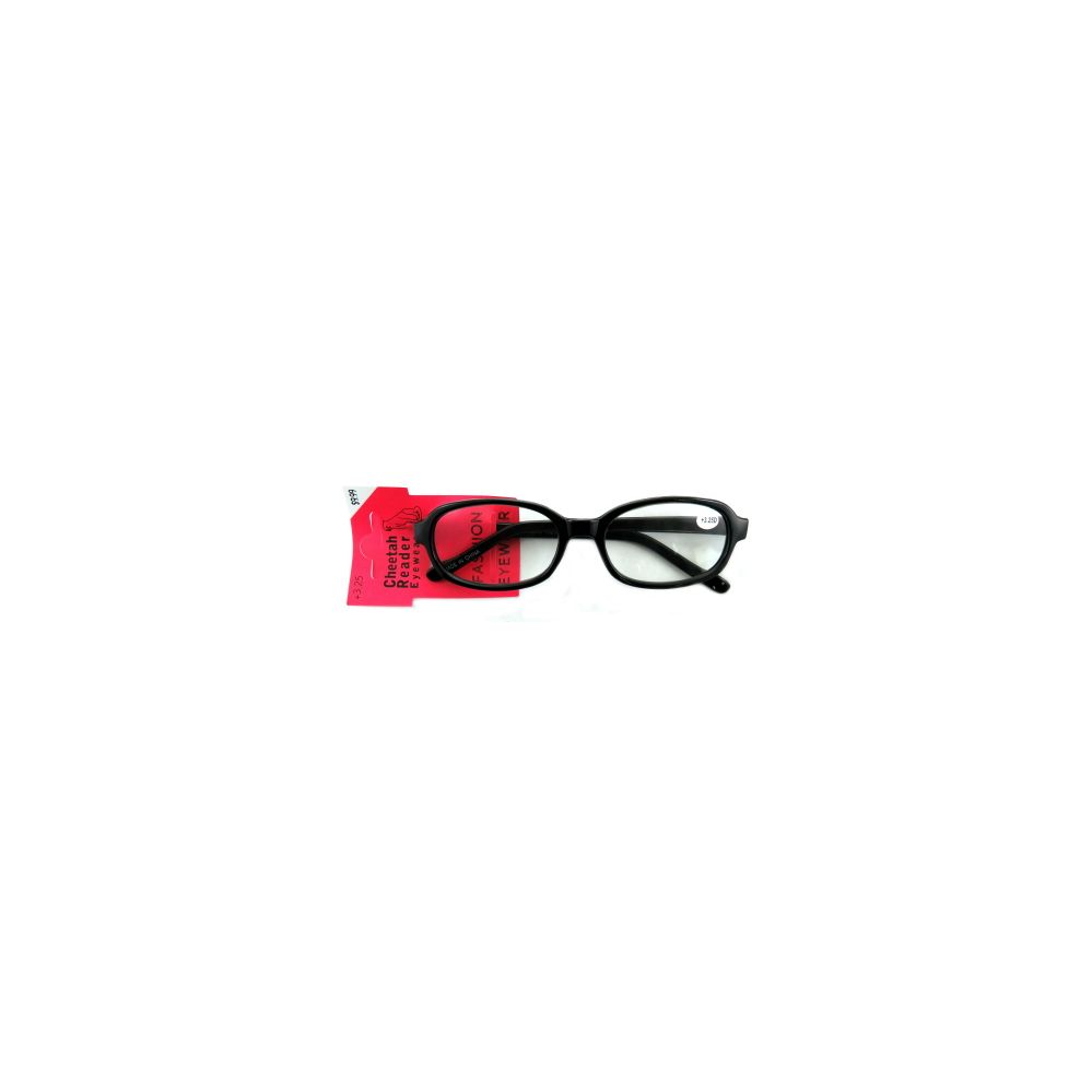 48 Wholesale Acrylic Reading Glasses With Larger, Oval Shaped Lenses (strength +3.25)