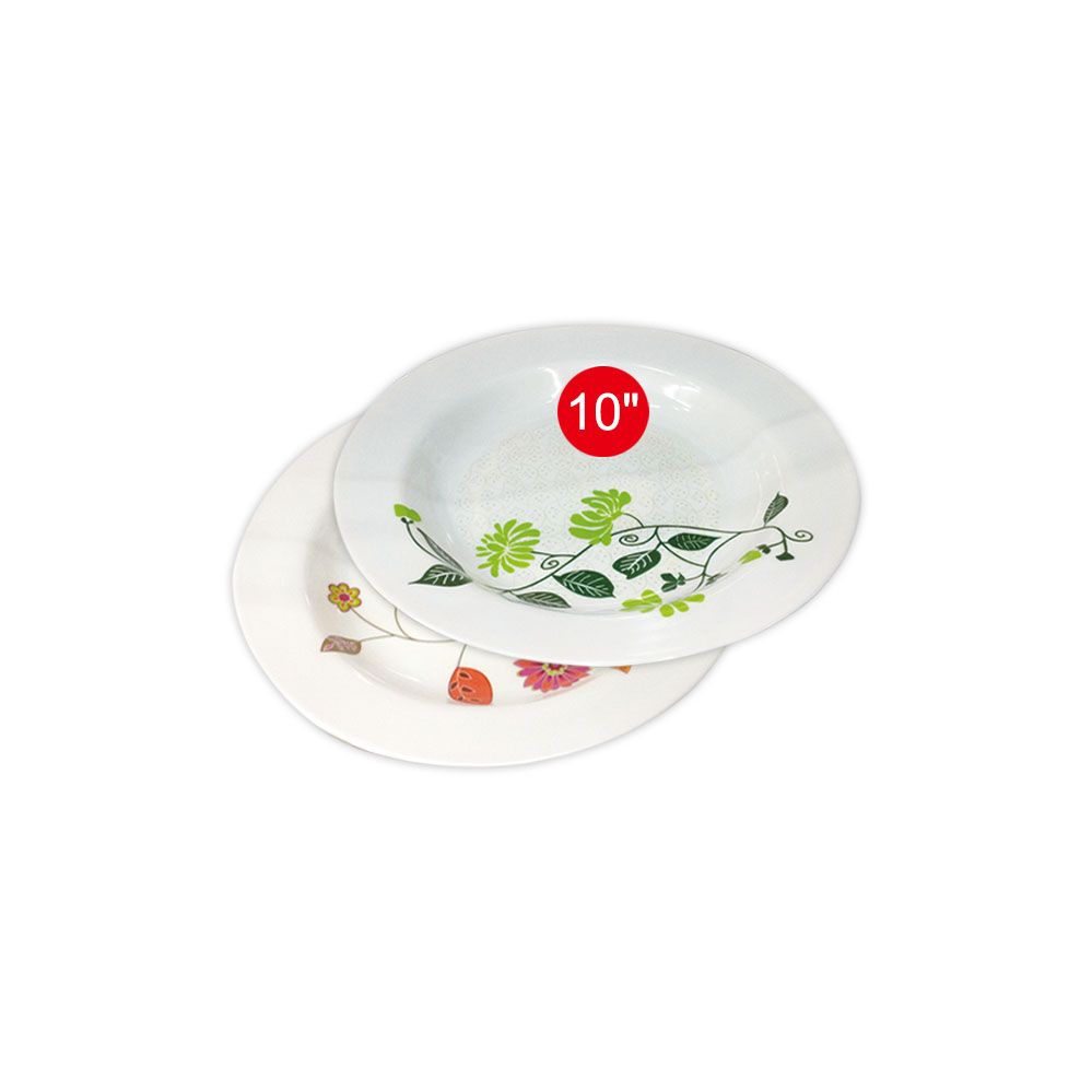 96 Pieces of 10"deep Melamine Plate