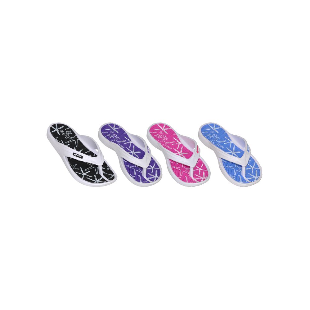 36 Pairs Women's Casual Beach Flip Flops - Women's Flip Flops - at
