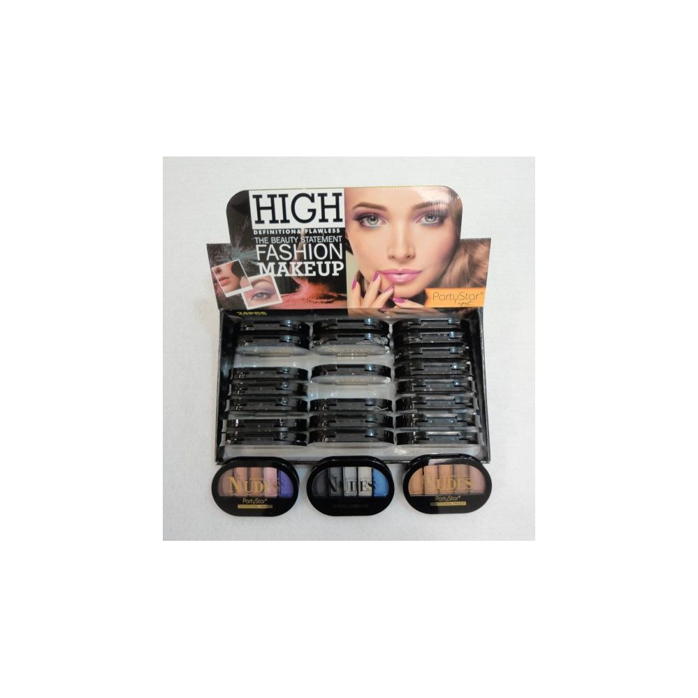 72 Pieces of 5 Color Party Star Eye Shadow