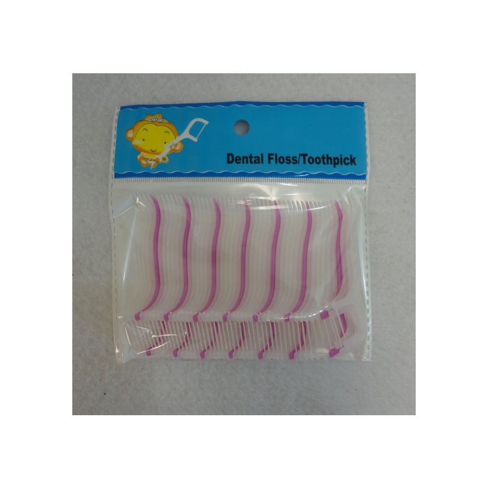 72 Wholesale 50 Piece Dental Floss Toothpicks