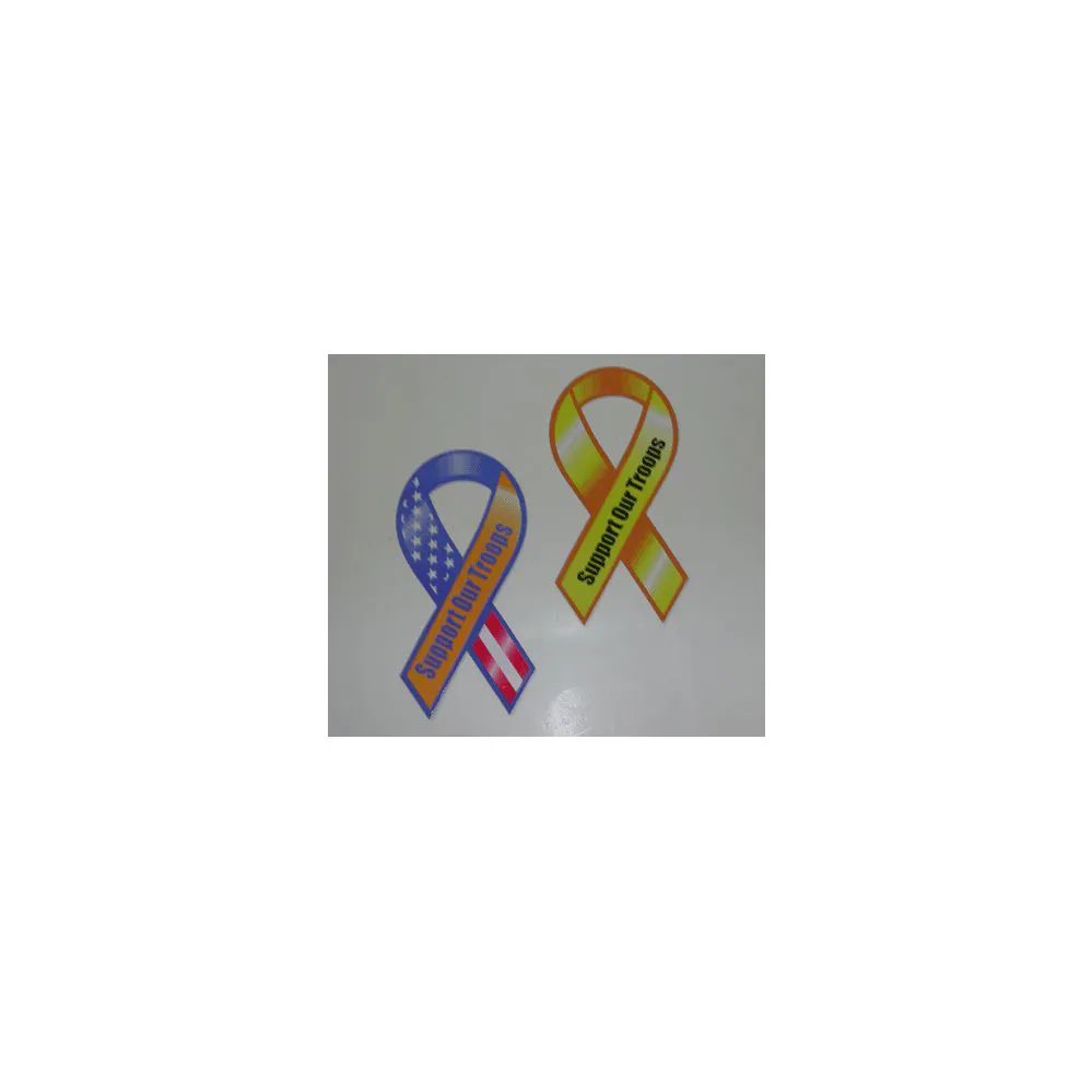 600 Pieces of Support Our Troops Ribbon Magnet