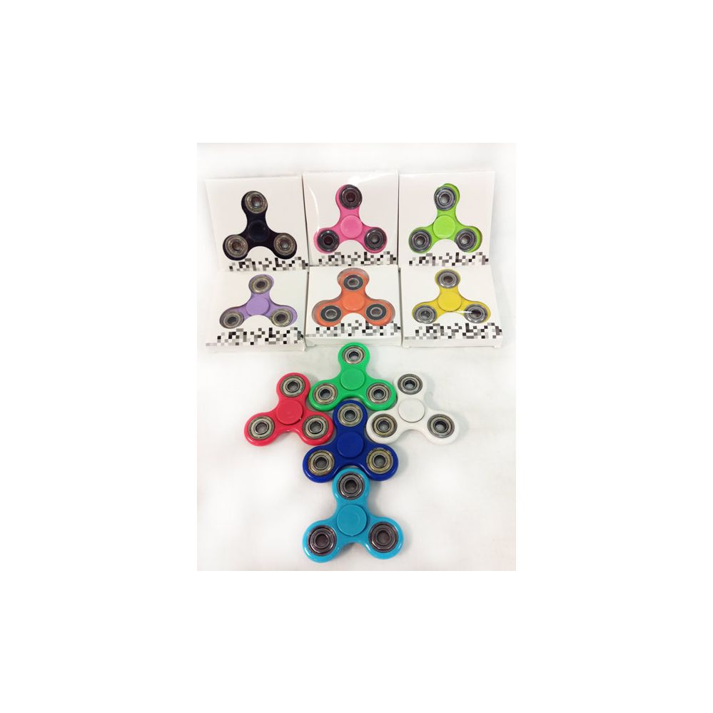 36 Pieces of Solid Color Fidget Spinners