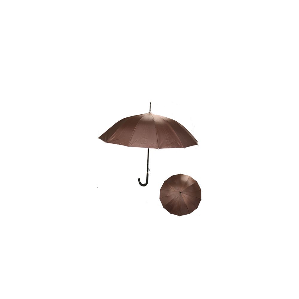 12 Pieces of Elegant Brown Umbrella