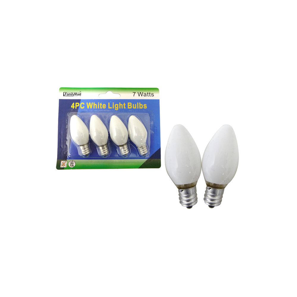 72 Pieces of 4pc White Lightbulbs