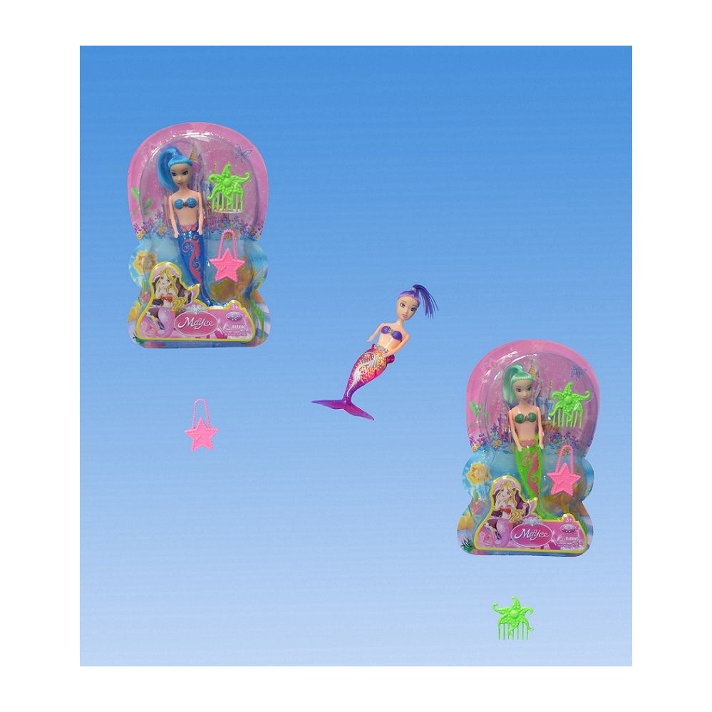96 Wholesale Mermaid With Light In Blister Card Assorted