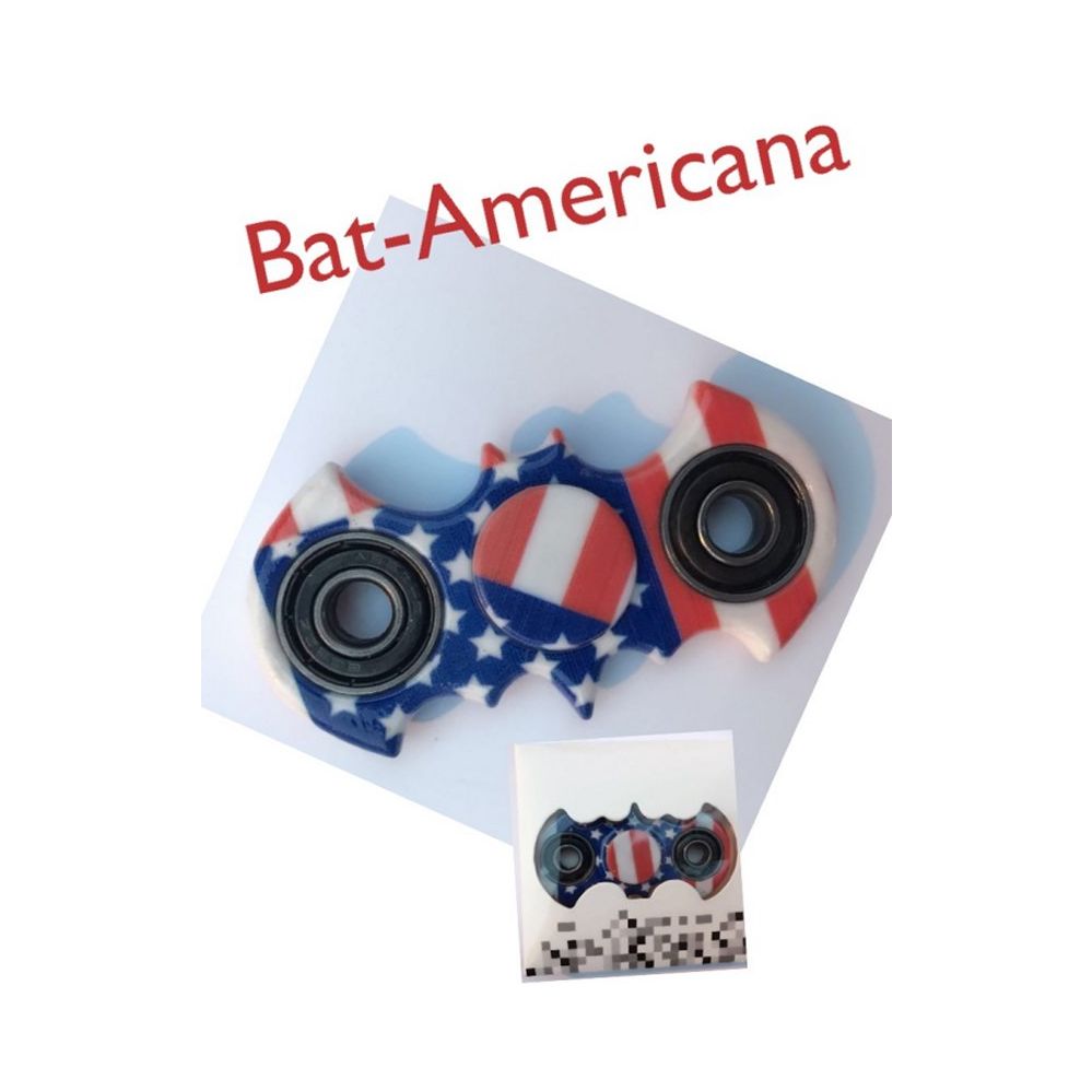 20 Pieces of Fidget SpinneR--Bat Americana