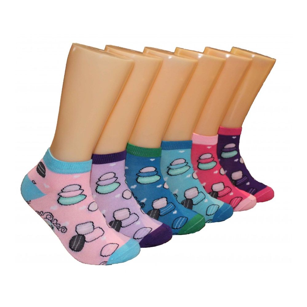 12 Pairs Yacht & Smith Women's Gripper Bottom Yoga Trampoline Low Cut Socks  - Womens Ankle Sock - at 