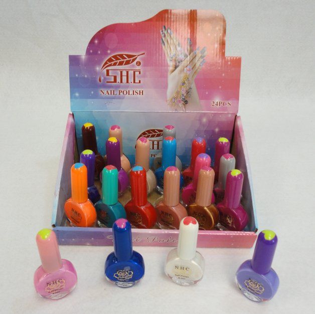 24 Wholesale Fashion Nail Polish WSD