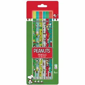 48 Wholesale Peanuts Holiday Pencils
