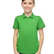 Bulk Solid Short Sleeve Polo In Kelly Green- Wholesale Sock Deals
