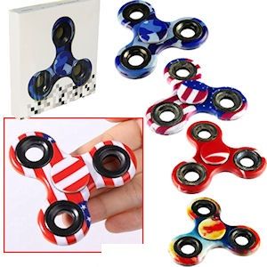 12 Wholesale Super Quality! Vintage / Camoflage Hand Spinners.
