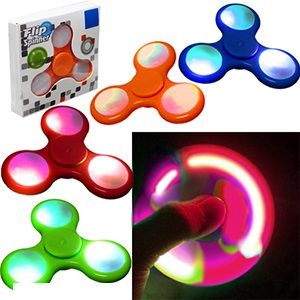 12 Wholesale Led Light Up Hand Spinners