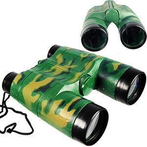 72 Bulk Toy Camoflage Binoculars.