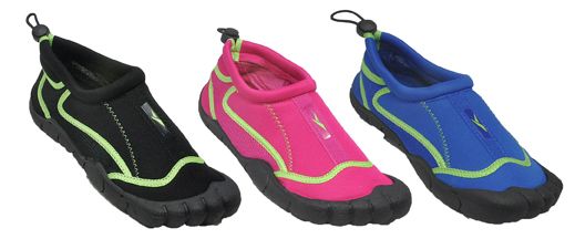30 Wholesale Womans Aqua Shoes Assorted Color