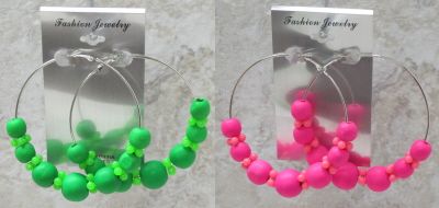 Bright on sale colored earrings