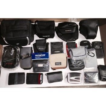 72 Pieces of Assorted Camera Cases