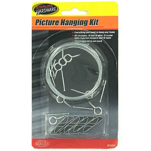 72 Pieces Picture Hanging Kit - Wall Decor