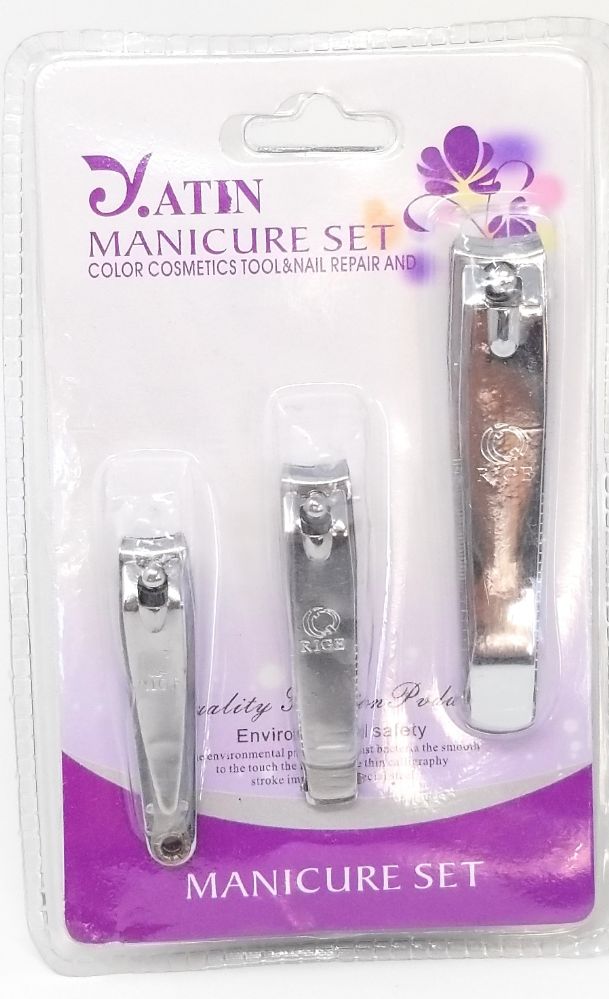 48 Sets of Nail Clipper Manicure 3 Piece Set