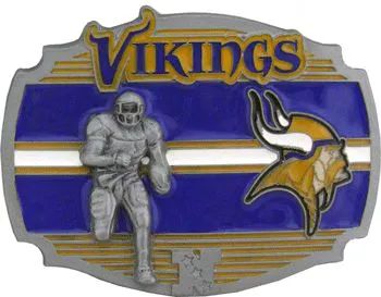 minnesota vikings belt buckle