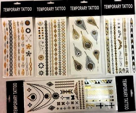 60 Pieces of Wholesale Temporary Tattoo