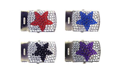 72 Pairs of Studded Belt Buckle With Studded Star