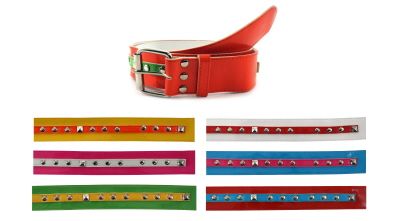 72 Pairs of Bright Rivets And Studs Fashion Belt
