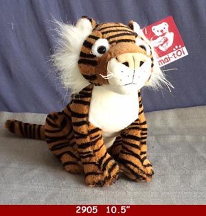 24 Wholesale 10.5" Plush Toy Tiger