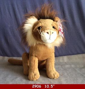 24 Wholesale 10.5" Plush Toy Lion
