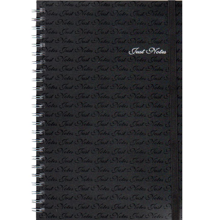 48 Wholesale "just Notes" Poly Notebook, 6 X 8.5