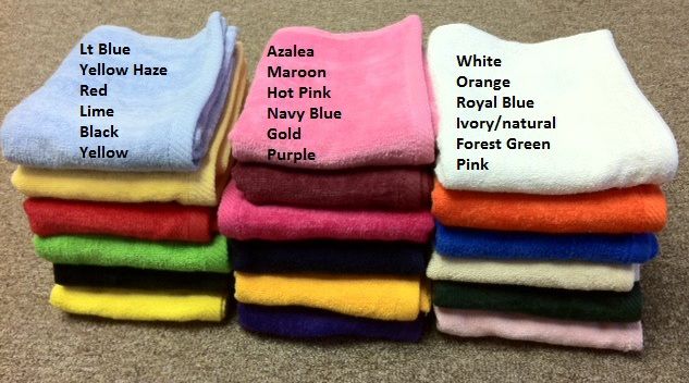 24 Pieces of Luxury Light Weight Hand Towels In 16 X 25 Gold